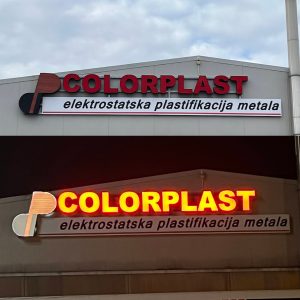 colorplast izrada 3D slova